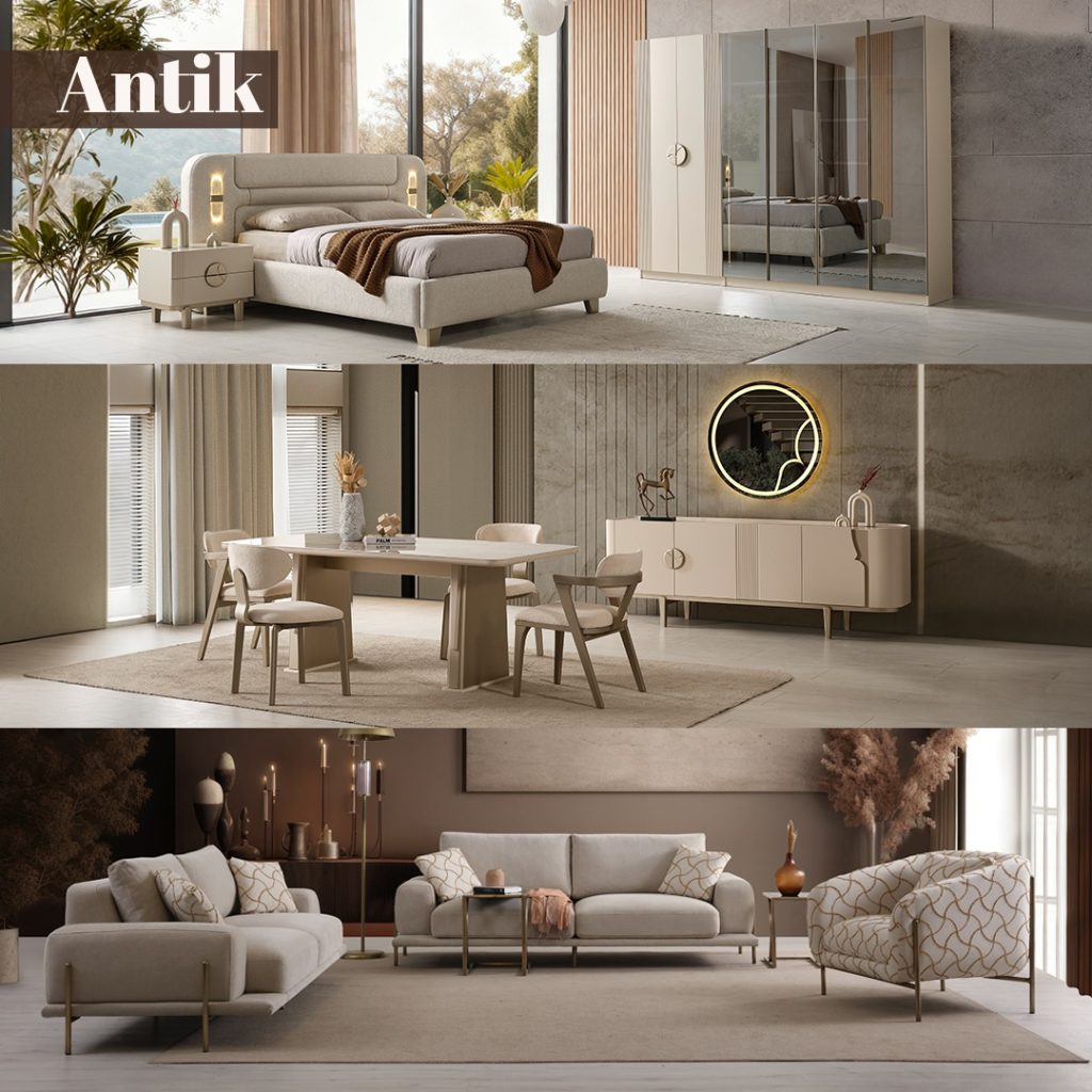 Antik Düğün Paketi Ekrem Özgü Mobilya