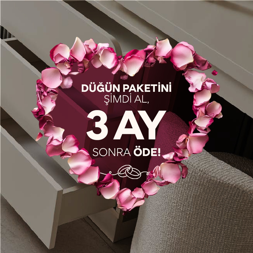 Calista Düğün Paketi Ekrem Özgü Mobilya