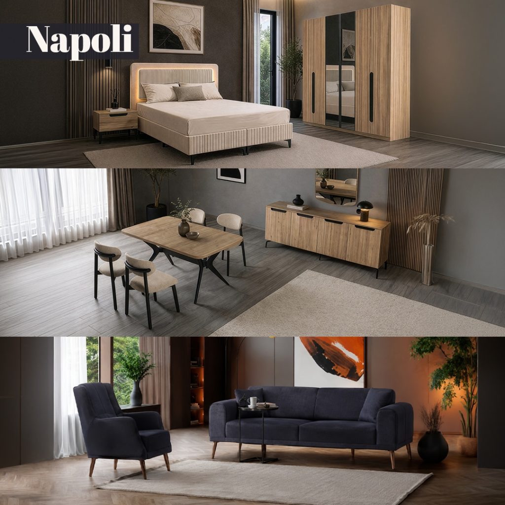 Napoli Düğün Paketi Ekrem Özgü Mobilya