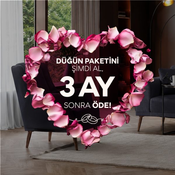 Napoli Düğün Paketi Ekrem Özgü Mobilya