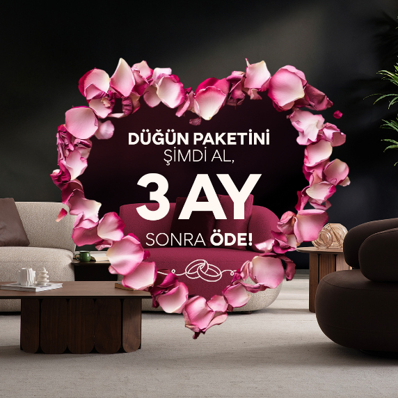 Curve Düğün Paketi Ekrem Özgü Mobilya