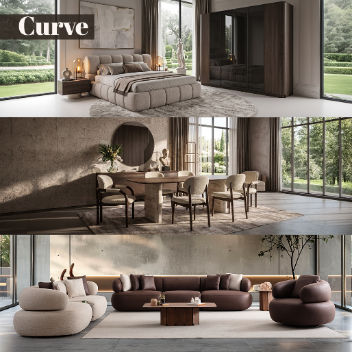 Curve Düğün Paketi Ekrem Özgü Mobilya