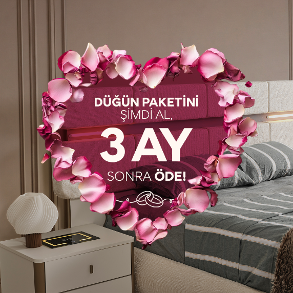 Kumsal Düğün Paketi Ekrem Özgü Mobilya