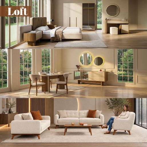 Loft Düğün Paketi Ekrem Özgü Mobilya