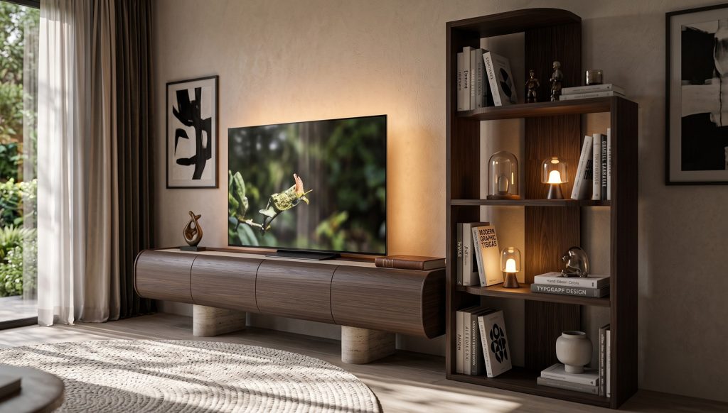 Curve Tv Ünitesi Ekrem Özgü Mobilya